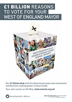 £1 Billion Reasons To Vote for Your West of England Mayor