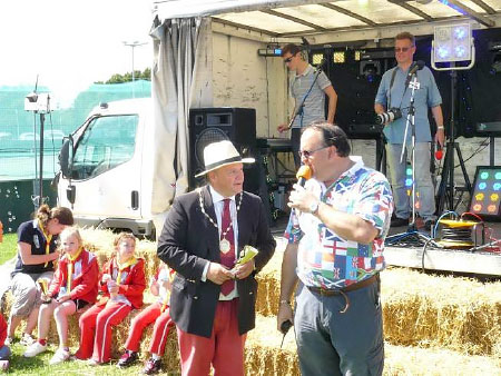Cllr Matthew Riddle & Cllr Andy Ward (Bradley Stoke Town Councillor) Saturday 23rd August 2014