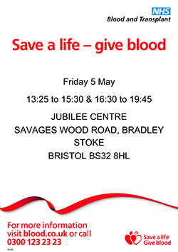 Save a life – give blood