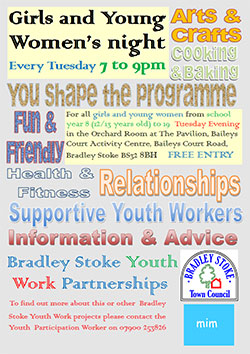Girls and Young Women's night